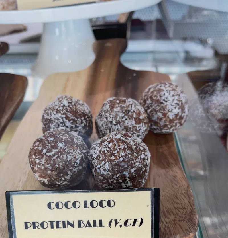 Coco Loco protein balls
